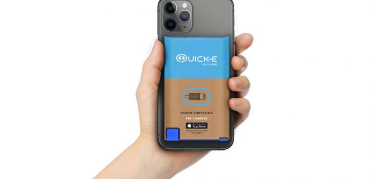 Quick-E, baterías a muy bajo precio para cargar tu teléfono o laptop solo una sola vez