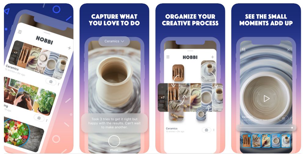 Facebook lanza Hobbi, una aplicación estilo Pinterest para organizar imágenes de distintas actividades y proyectos