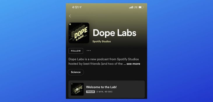 Ahora es más fácil y rápido encontrar podcasts de interés en Spotify