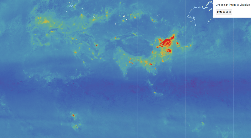 Contaminación Atmosférica - Impacto COVID-19 - Europa - Asia - África y Oceanía