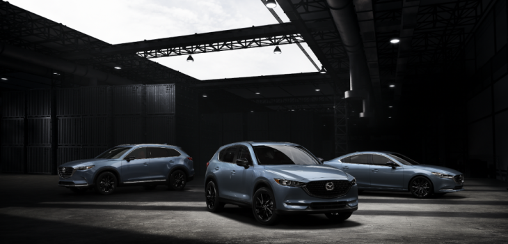 Mazda introduce la Edición Carbon en los Mazda CX-5, CX-9 y Mazda6 2021