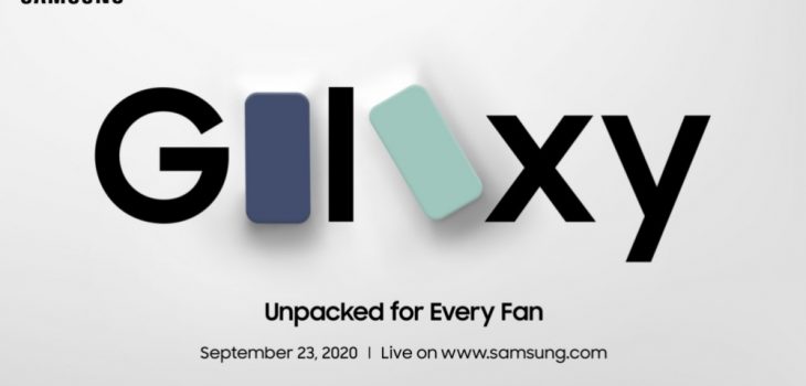 Samsung anuncia un nuevo Galaxy Unpacked para el 23 de Septiembre