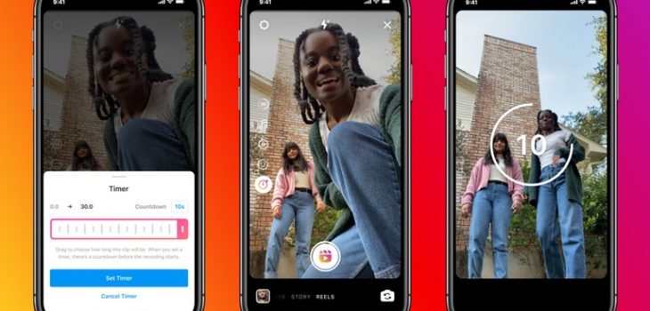 Instagram ahora permite crear Reels de 30 segundos