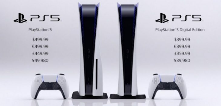 Sony anuncia fecha de lanzamiento y precio de la Playstation 5