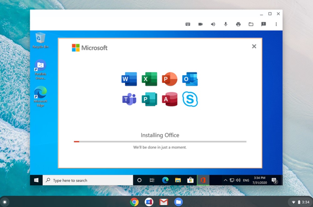 Parallels Desktop - Windows on Chrome OS