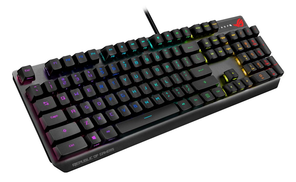 ASUS ROG anuncia Rog Strix Scope RX, el primer teclado con los interruptores óptico-mecánicos Rog RX