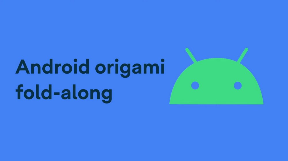 Cómo crear un origami del logo de Android