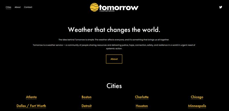 Tomorrow - Servicio Meteorológico Tomorrow
