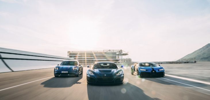 Porsche, Bugatti y Rimac crean una joint venture para fabricar nuevos autos