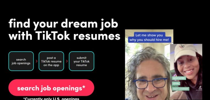 TikTok Resumes, nuevo programa para conseguir empleo