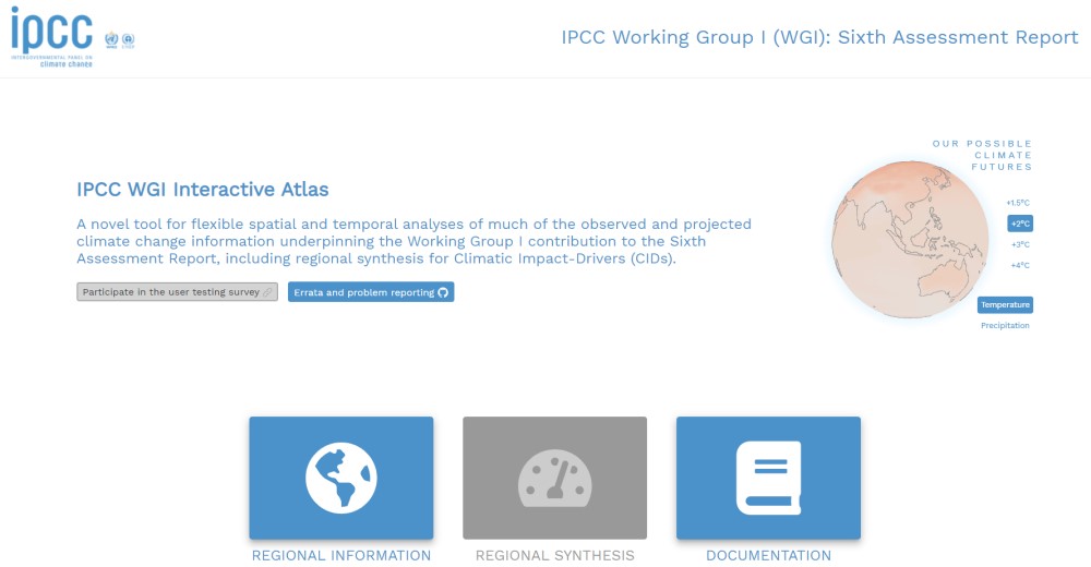 IPCC - Atlas Interactivo