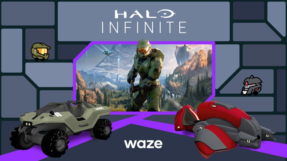 Waze ahora ofrece contenido de Halo Infinite