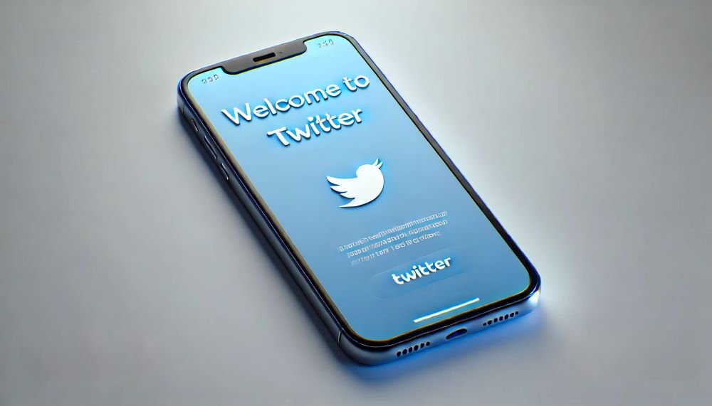 Welcome To Twitter - Smartphone