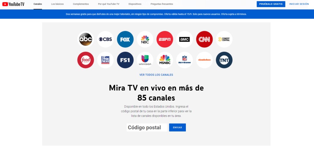 Youtube TV - Univision