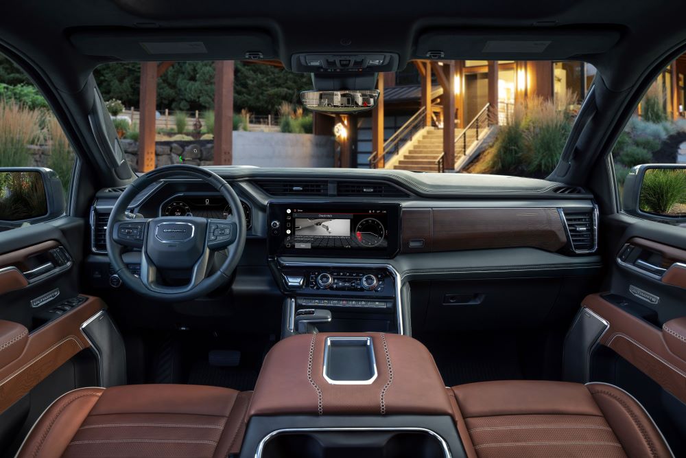 2022 GMC Sierra 1500 Denali Ultimate - Alpine Umber interior