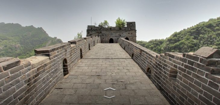 Camina virtualmente por la Gran Muralla China