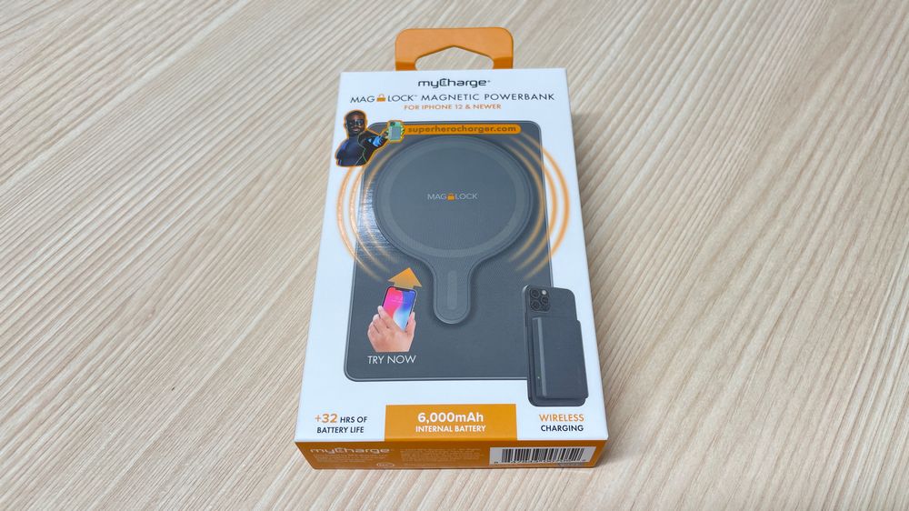 myCharge Mag-Lock Wireless Magnetic Superhero Charger 