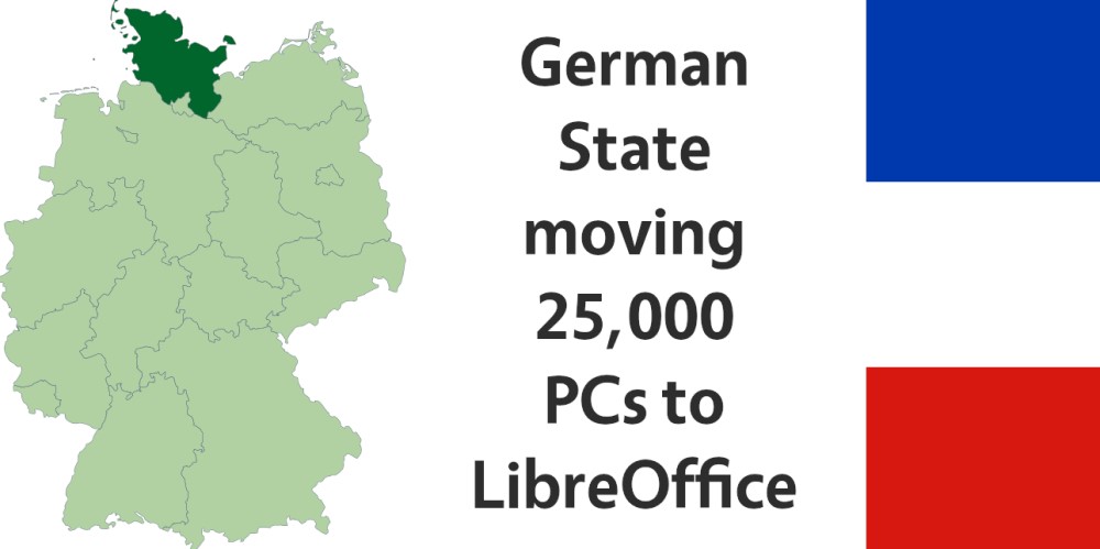 Estado en Alemania planea cambiar 25.000 ordenadores Windows a Linux