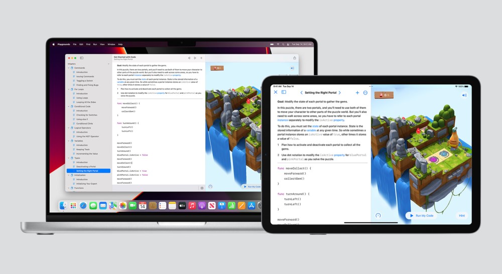 Aprende y crea aplicaciones para iOS en forma fácil con Apple Swift Playgrounds 4