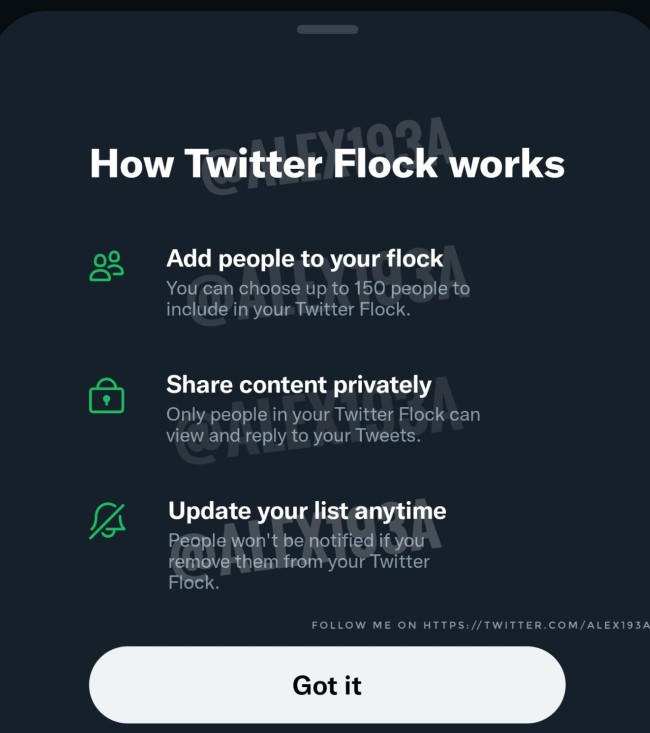 Twitter Flock