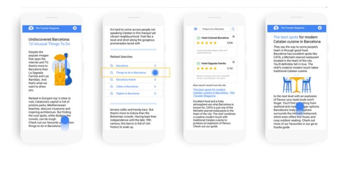 Google introduce Búsqueda Relacionada de contenido en Adsense