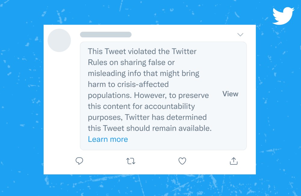 Twitter - Política de Crisis de Desinformación