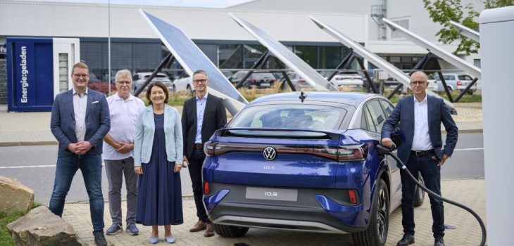 Volkswagen pone en marcha el primer parque de carga rápida en su planta de Zwickau