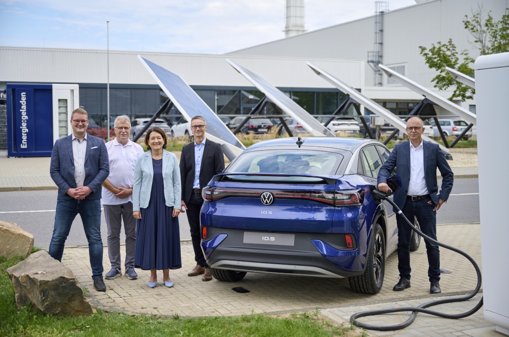 Volkswagen Sachsen - Primer parque de carga rápida en Sajonia