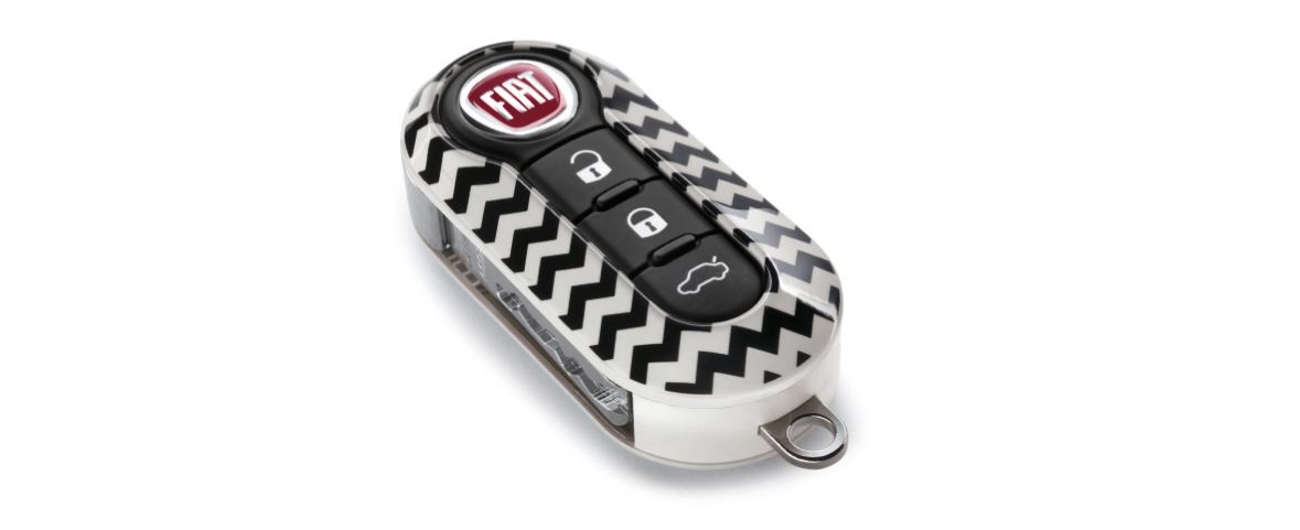 Fiat permite a sus clientes personalizar las carcasas de las llaves del coche thumbnail