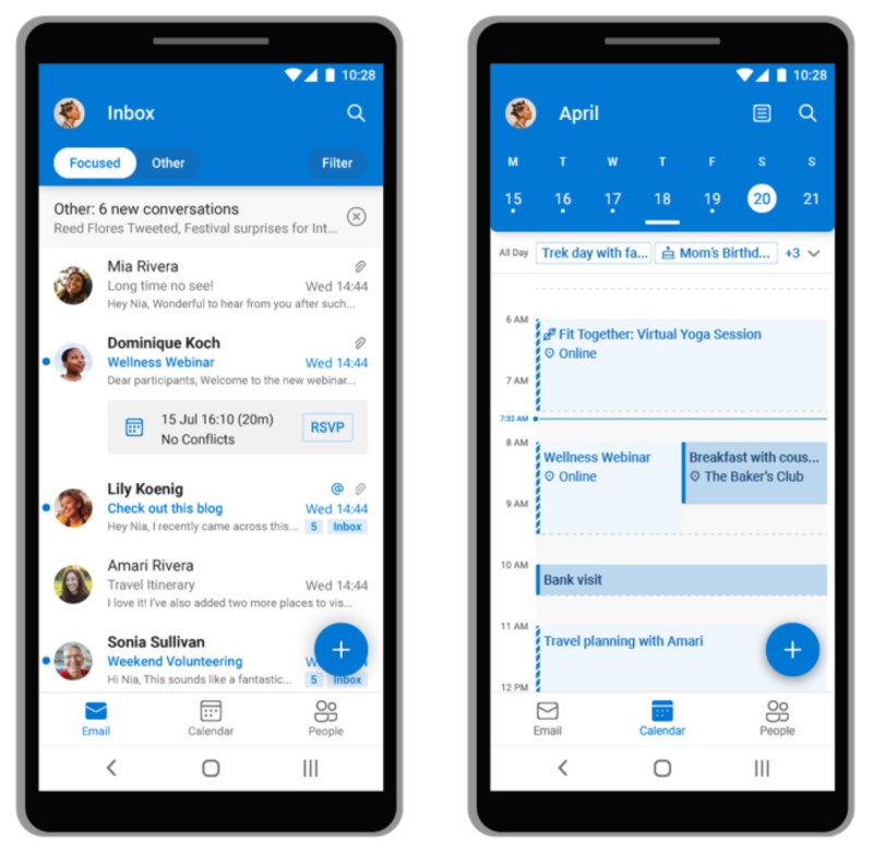 Outlook Lite Android