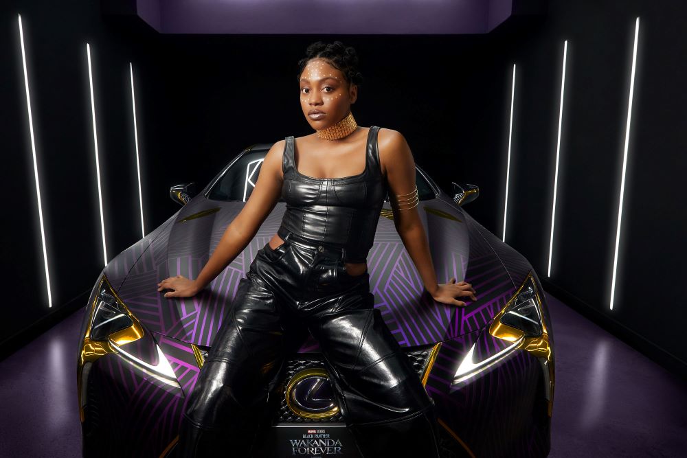 Lexus LC Panther - Black Panther: Wakanda Forever
