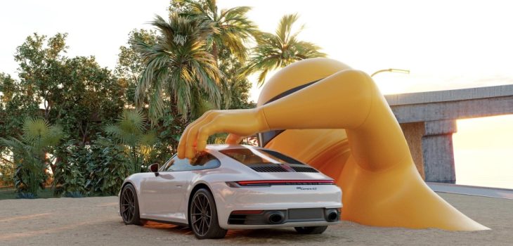 The Art of Dreams, Arte interactivo de Porsche cruza el Atlántico