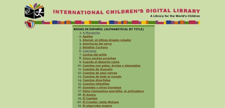 119 libros gratuitos para niños en español