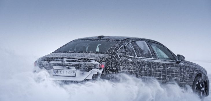 El nuevo BMW I5 es sometido a rigurosas pruebas de invierno