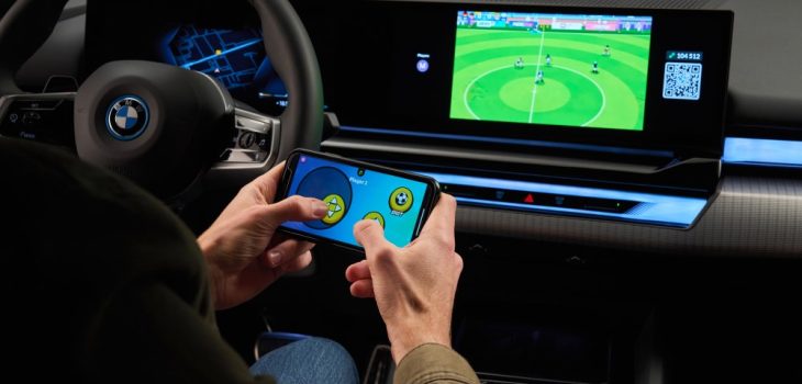 BMW y AirConsole revolucionan la experiencia de juego en el coche