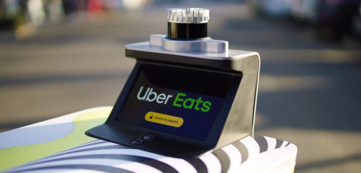 Uber Eats lanzará 2.000 Robots Autónomos para entregas de comidas