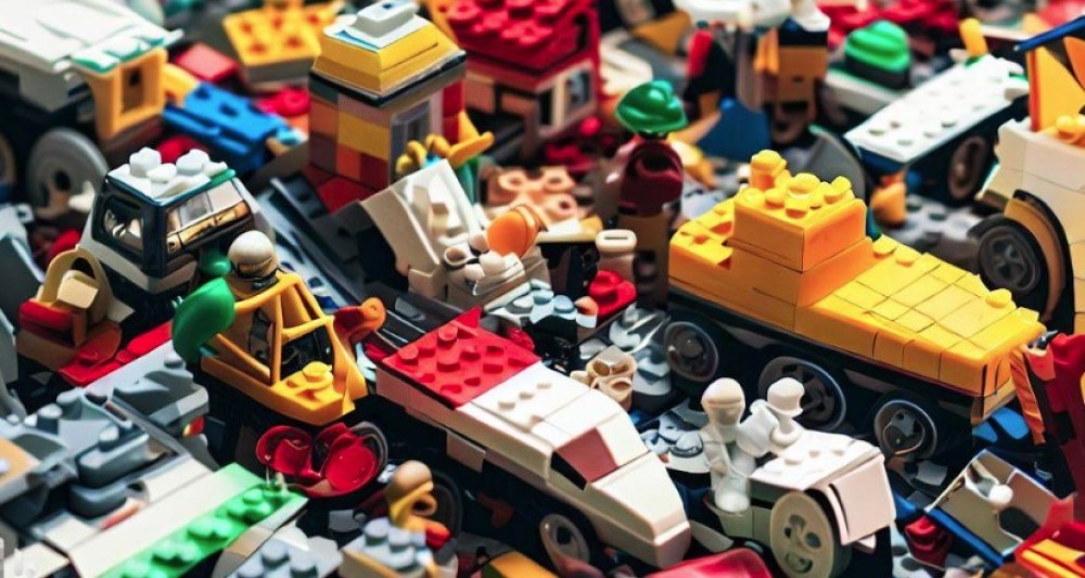 Bloques de LEGO - Bing Image Creator