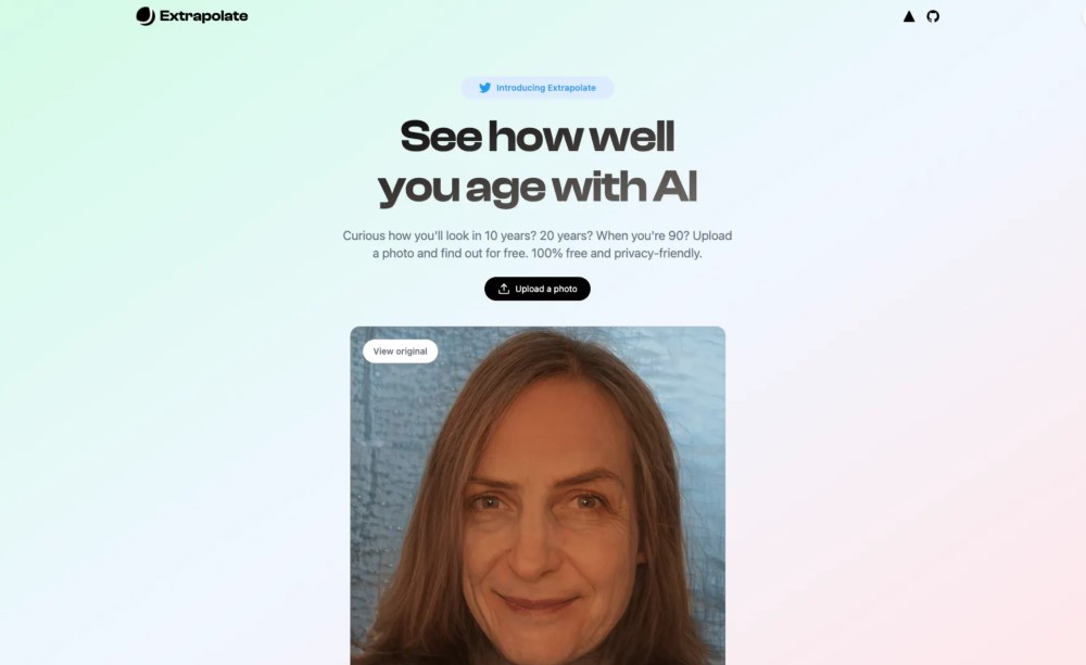 La Inteligencia Artificial de Extrapolate te muestra cómo te verás en 20, 40 o más años