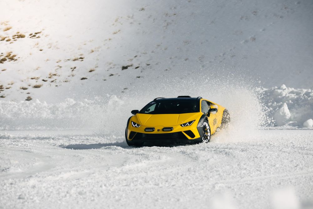 Lamborghini Huracan Sterrato - Esperienza Neve 
