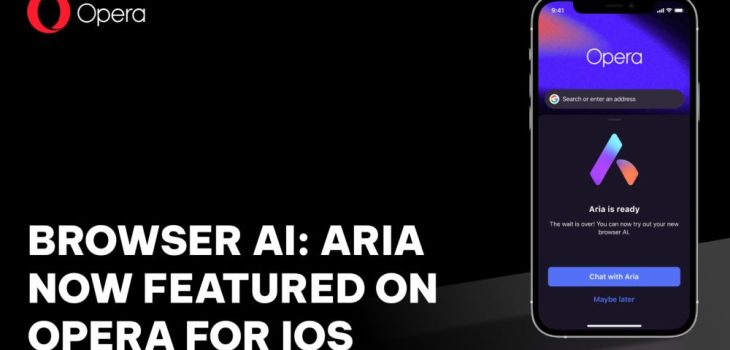Opera anuncia Aria en iOS: IA en todas las plataformas