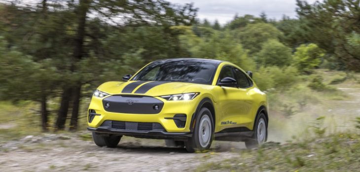 Mustang Mach-E Rally: cambio de juego en autos deportivos de rally eléctricos