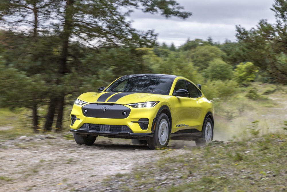 Mustang Mach-E Rally: cambio de juego en autos deportivos de rally eléctricos