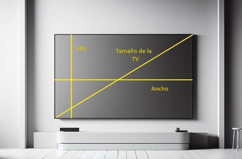 Dimensiones de TVs