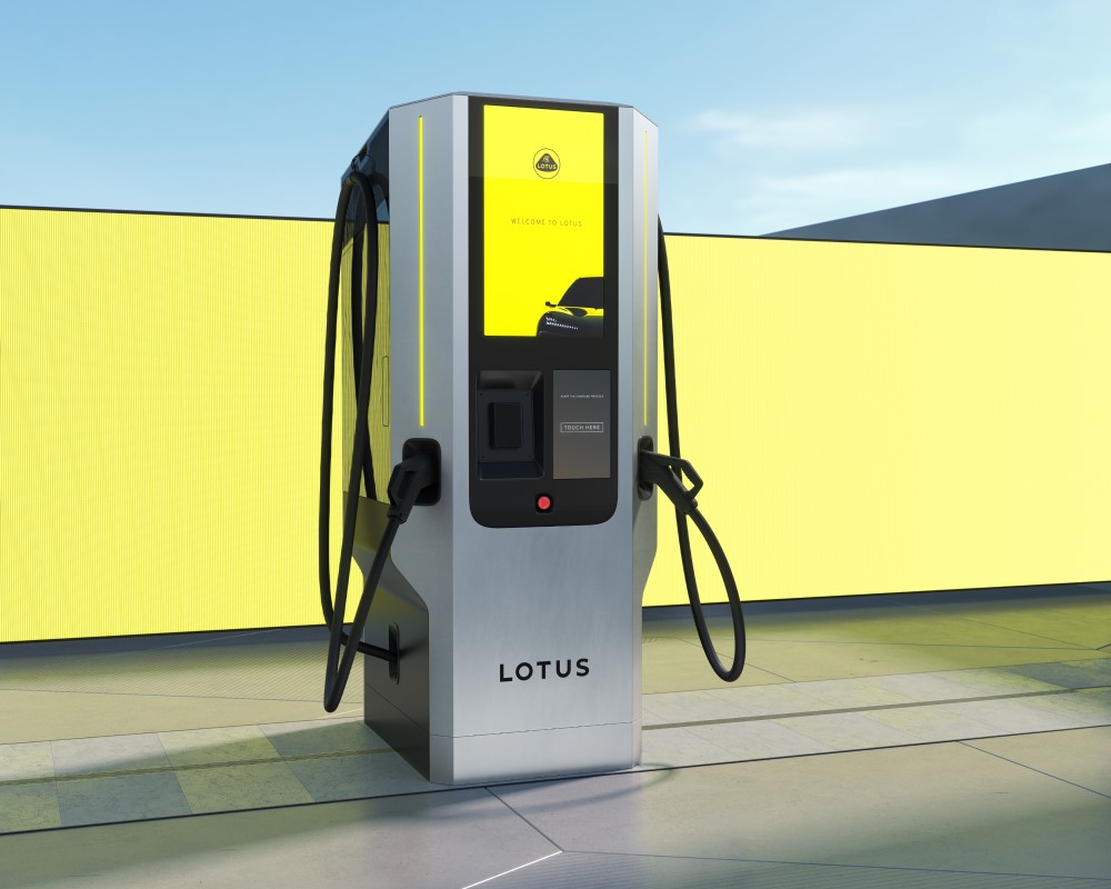 Lotus Flash Charge - Cargador DC Todo en Uno con Refrigeración Líquida