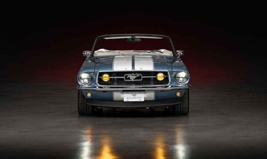 Mustang Convertible 1967-68 Reimaginado: Velocity Presenta un Clásico Moderno