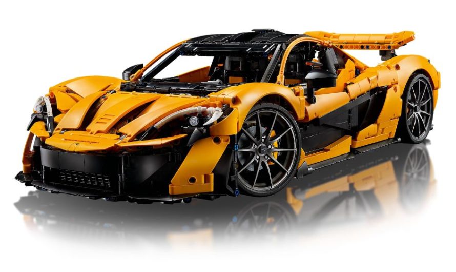 McLaren P1: LEGO Technic lanza una versión detallada del supercar híbrido