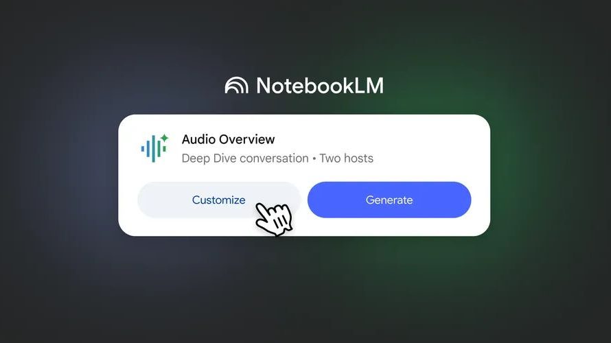 NotebookLM: Personaliza tus Audio Overviews y conoce NotebookLM Business