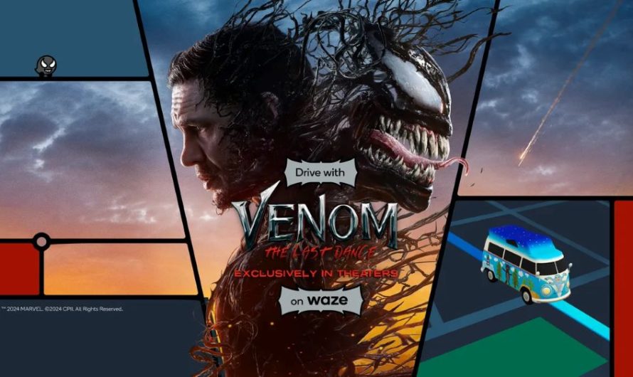 Venom y Waze se unen para una experiencia de conducción única