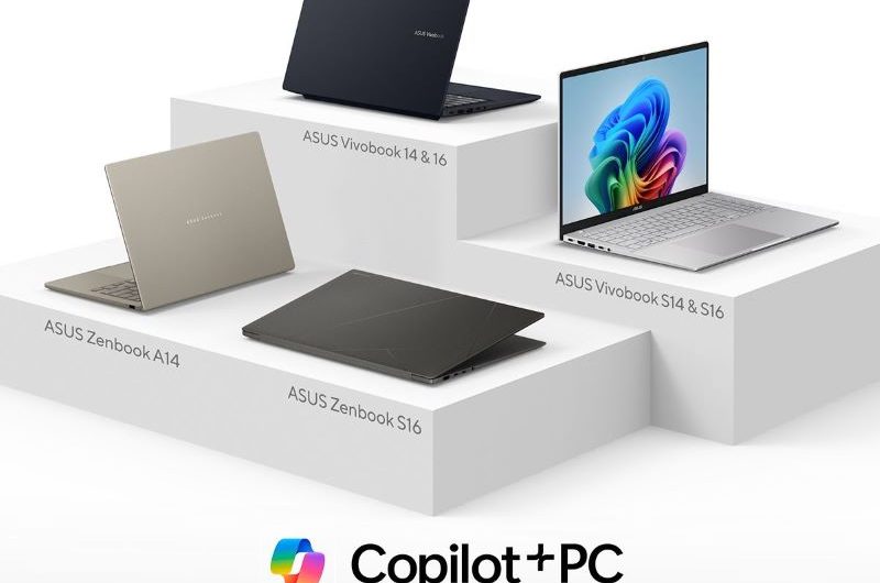 ASUS Sorprende con su Nueva Línea de Copilot+ PCs y Tecnologías de IA #CES2025